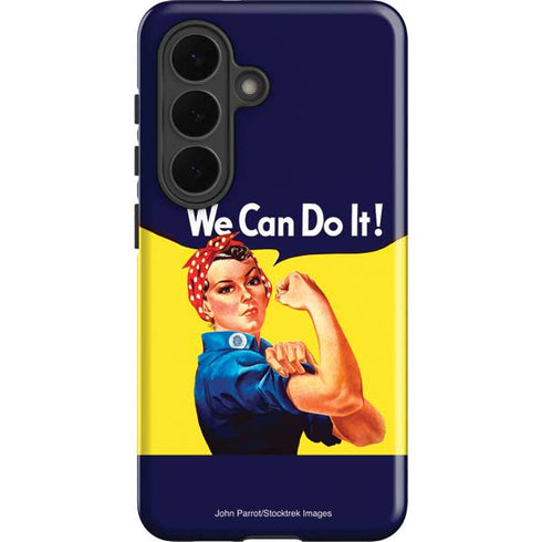 Rosie The Riveter Vintage War Poster Galaxy S26 Impact Case