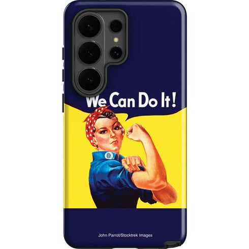 Rosie The Riveter Vintage War Poster Galaxy S26 Ultra Impact Case