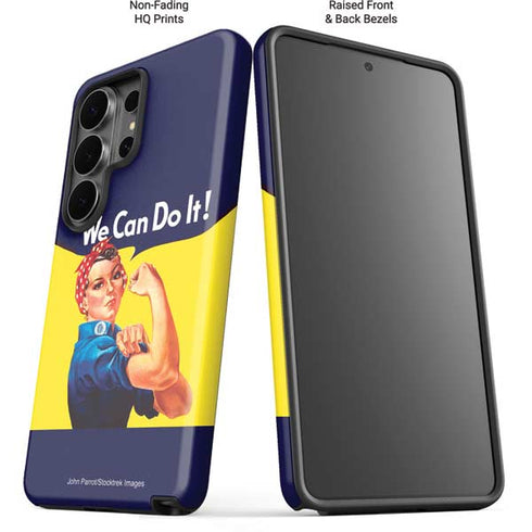 Rosie The Riveter Vintage War Poster Galaxy S26 Ultra Impact Case