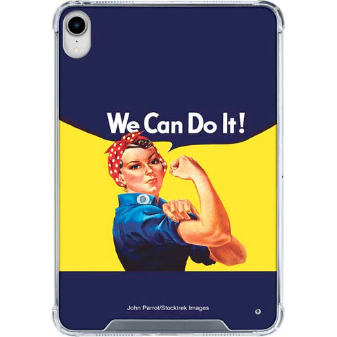 Rosie The Riveter Vintage War Poster iPad 11th Gen (2025) Clear Case
