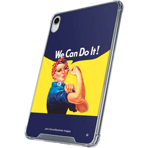 Rosie The Riveter Vintage War Poster iPad 11th Gen (2025) Clear Case