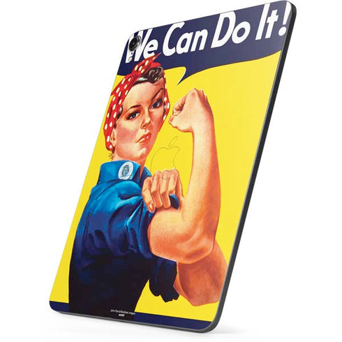 Rosie The Riveter Vintage War Poster Apple iPad Pro Skin