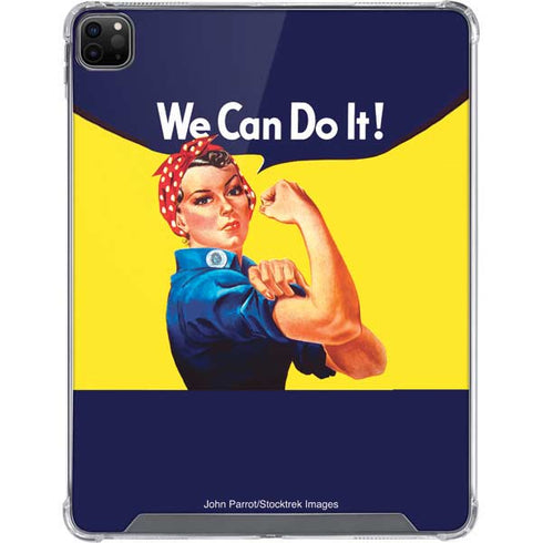 Rosie The Riveter Vintage War Poster iPad Cases