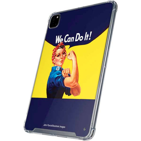 Rosie The Riveter Vintage War Poster iPad Cases