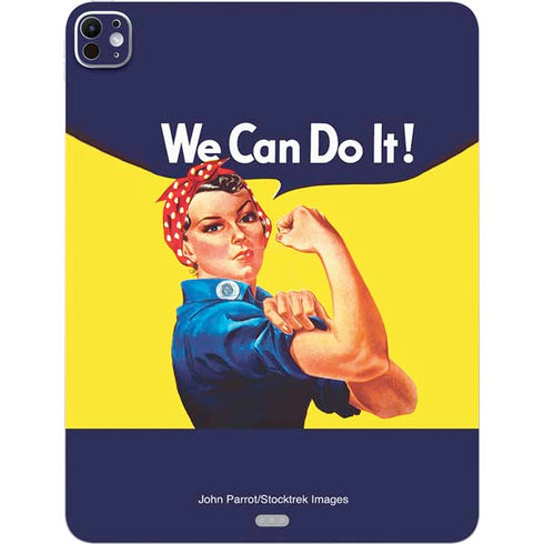 Rosie The Riveter Vintage War Poster iPad Pro 13in M4 (2024) Skin