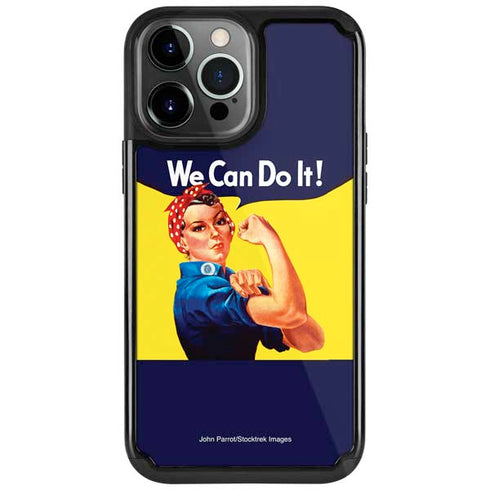 Rosie The Riveter Vintage War Poster iPhone Cases