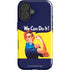 Rosie The Riveter Vintage War Poster iPhone 16 Plus Impact Case