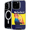 Rosie The Riveter Vintage War Poster iPhone 16 Pro MagSafe Case