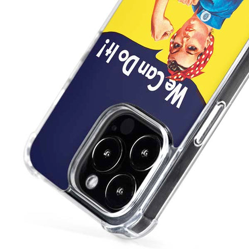 Rosie The Riveter Vintage War Poster iPhone 16 Pro Max MagSafe Case