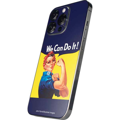 Rosie The Riveter Vintage War Poster iPhone 16 Pro Max Skin