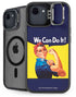 Rosie The Riveter Vintage War Poster iPhone 16e Kickstand Case
