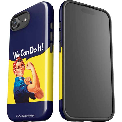 Rosie The Riveter Vintage War Poster iPhone 16e Impact Case