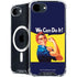 Rosie The Riveter Vintage War Poster iPhone 16e MagSafe Case