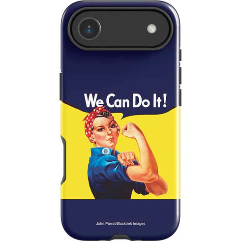 Rosie The Riveter Vintage War Poster iPhone 17 Air Impact Case