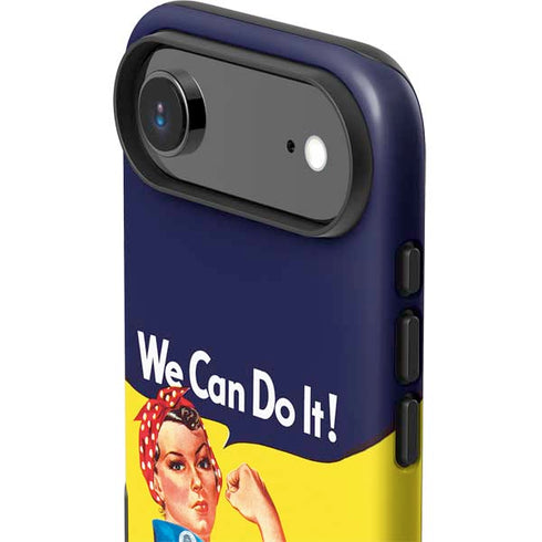 Rosie The Riveter Vintage War Poster iPhone 17 Air Impact Case