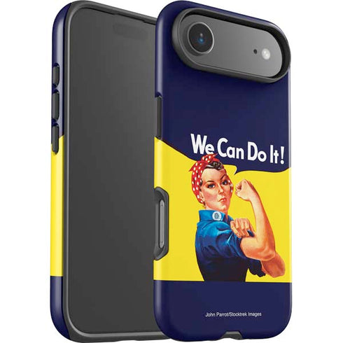 Rosie The Riveter Vintage War Poster iPhone 17 Air Impact Case