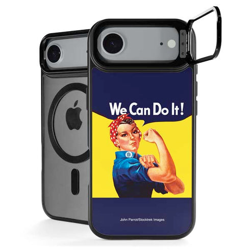 Rosie The Riveter Vintage War Poster iPhone 17 Air Kickstand Case