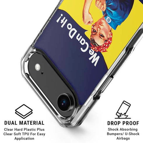 Rosie The Riveter Vintage War Poster iPhone 17 Air MagSafe Case