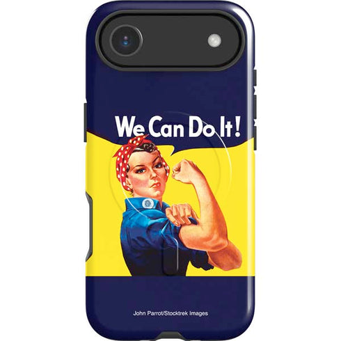 Rosie The Riveter Vintage War Poster iPhone 17 Air Magsafe Impact Case