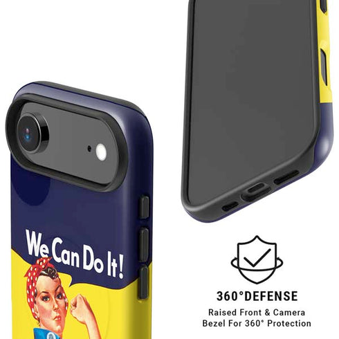 Rosie The Riveter Vintage War Poster iPhone 17 Air Magsafe Impact Case