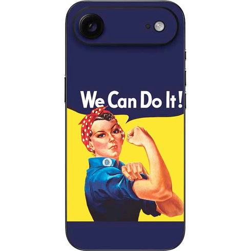 Rosie The Riveter Vintage War Poster iPhone 17 Air Skin