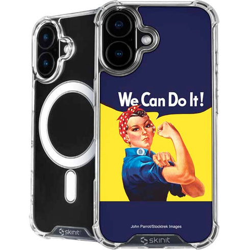 Rosie The Riveter Vintage War Poster iPhone 17 MagSafe Case