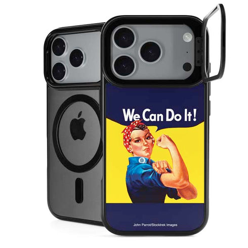 Rosie The Riveter Vintage War Poster iPhone 17 Pro Max Kickstand Case