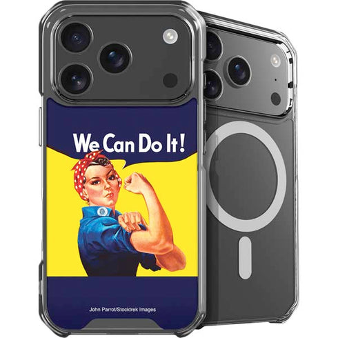 Rosie The Riveter Vintage War Poster iPhone 17 Pro Max MagSafe Case