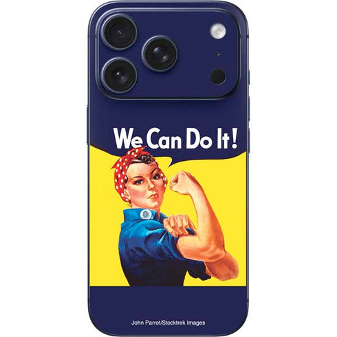 Rosie The Riveter Vintage War Poster iPhone 17 Pro Skin