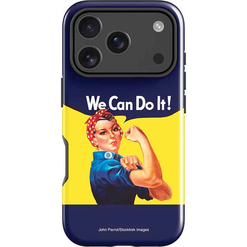Rosie The Riveter Vintage War Poster iPhone 18 Pro Impact Case