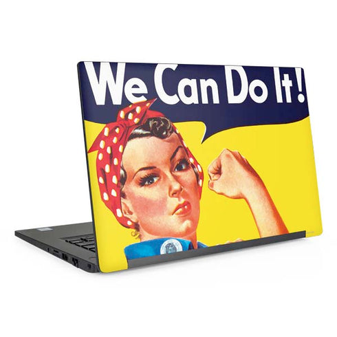 Rosie The Riveter Vintage War Poster Dell Latitude Skin