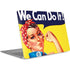 Rosie The Riveter Vintage War Poster Apple MacBook Air Skin