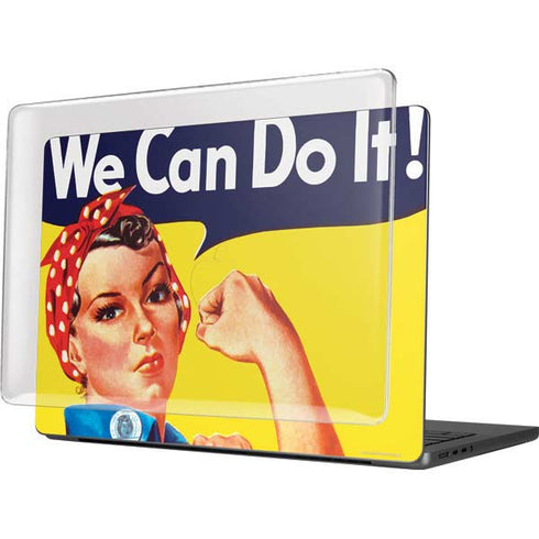 Rosie The Riveter Vintage War Poster MacBook Pro 14in (2021-24) Case plus Skin