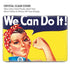 Rosie The Riveter Vintage War Poster MacBook Pro 14in (2021-24) Case plus Skin