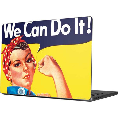 Rosie The Riveter Vintage War Poster Apple MacBook Pro 14-inch Skin