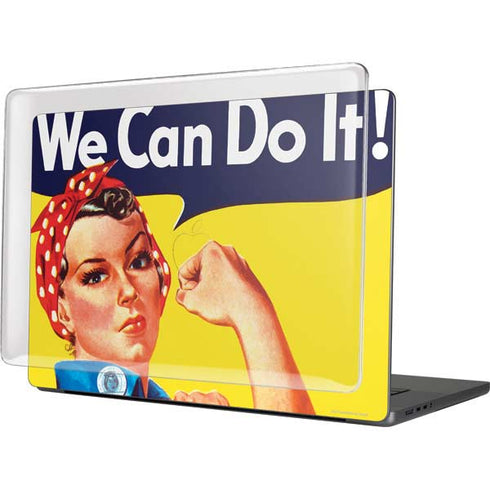 Rosie The Riveter Vintage War Poster MacBook Cases