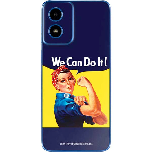 Rosie The Riveter Vintage War Poster Moto G Play 4G (2024) Skin