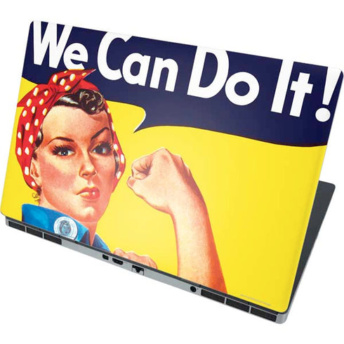 Rosie The Riveter Vintage War Poster Dell Precision Skin