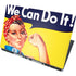 Rosie The Riveter Vintage War Poster Dell Precision Skin