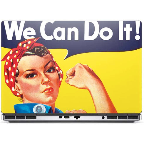 Rosie The Riveter Vintage War Poster Dell Precision Skin