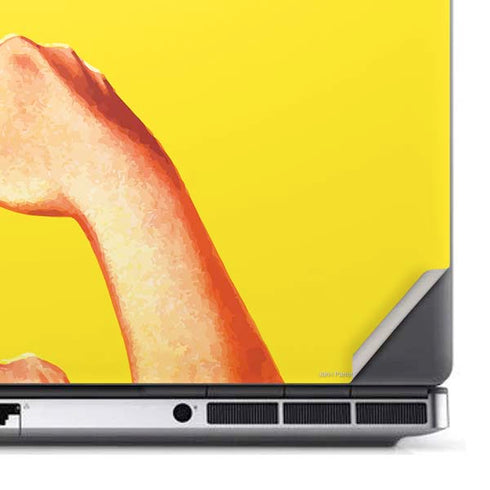 Rosie The Riveter Vintage War Poster Dell Precision Skin