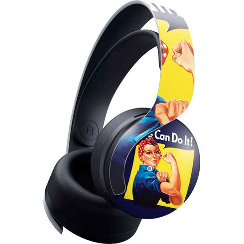 Rosie The Riveter Vintage War Poster PlayStation PS5 Skins