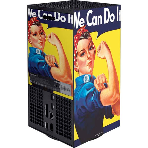 Rosie The Riveter Vintage War Poster XBox Series X Digital Edition Bundle Skin