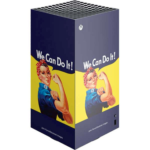 Rosie The Riveter Vintage War Poster Xbox Series X Skins