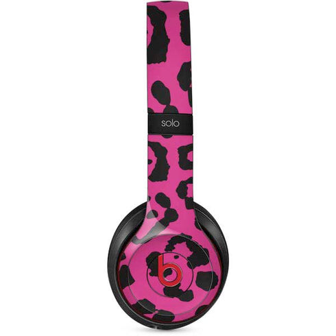 Rosy Leopard Beats Solo 2 Wireless Skin