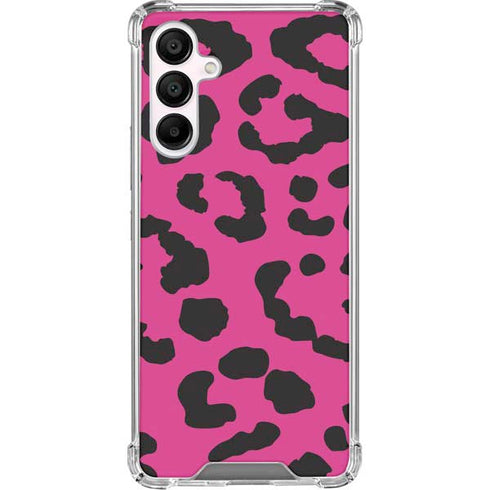 Rosy Leopard Galaxy A16 5G Clear Case