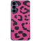 Rosy Leopard Galaxy A55 5G Clear Case