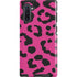Rosy Leopard Galaxy Cases