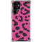 Rosy Leopard Galaxy S23 Ultra Clear Case