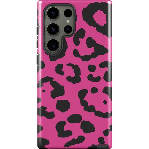 Rosy Leopard Galaxy S23 Ultra Pro Case
